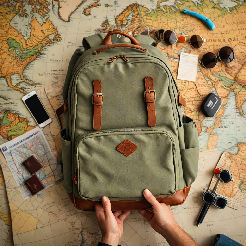 Plecak otwierany jak walizka