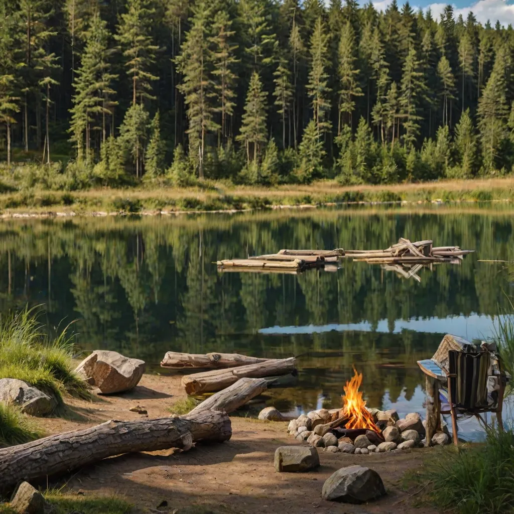 Gdzie pod namiot nad jezioro: najlepsze miejsca w Polsce